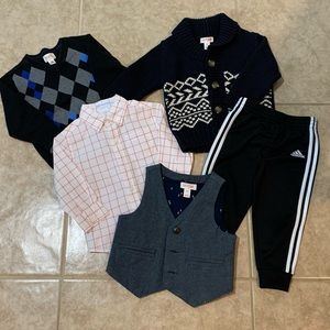Bundle of toddler Boy clothes Size 12-18 months. 5-pieces. Gently used. …
